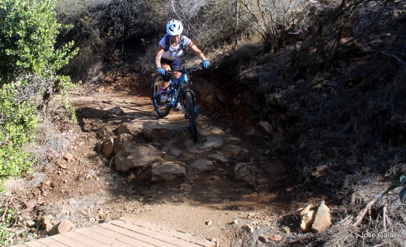 black mountain biking